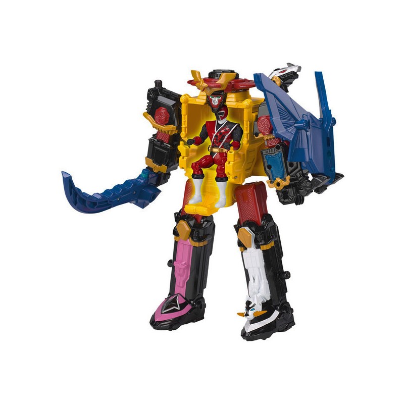 Bandai - Power Rangers - DX Ninja steel Megazord