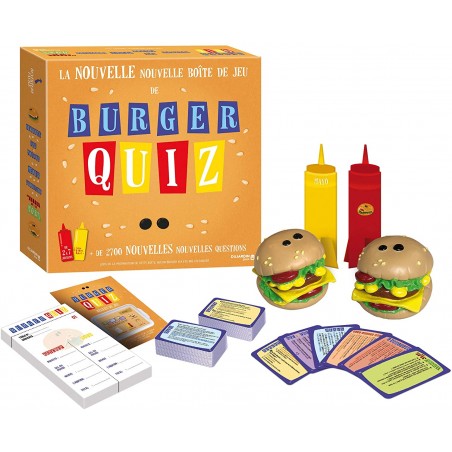 Dujardin - Jeu de société - Burger Quiz nouvelle version