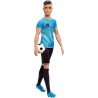 Mattel - Barbie - Poupée Ken joueur de foot