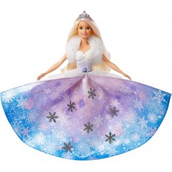 Mattel - Barbie - Poupée Dreamtopia - La magie de l'hiver