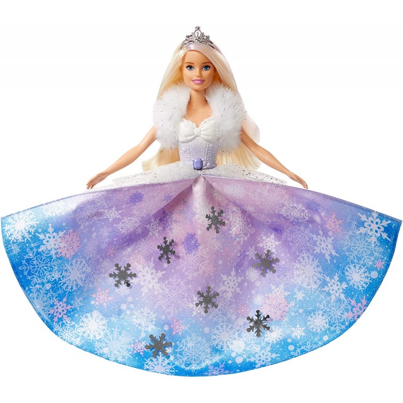 Mattel - Barbie - Poupée Dreamtopia - La magie de l'hiver