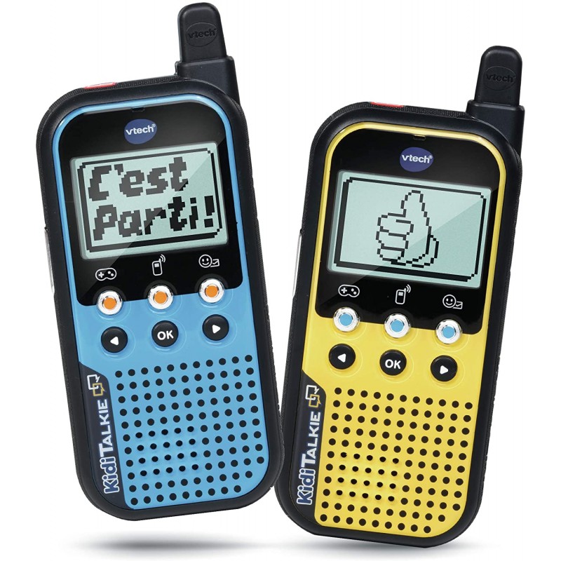 Vtech - Jouet électronique - Kidi Talkie bleu et jaune