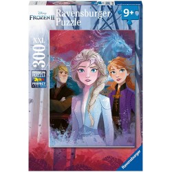 Ravensburger - Puzzle 300 pièces XXL - Elsa, Anna et Kristoff - Disney La Reine des Neiges 2