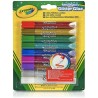 Crayola - Blister de 9 tubes de colle pailletée