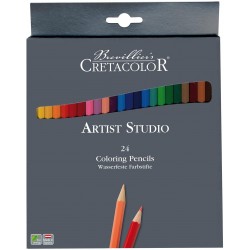 CRETACOLOR - K280.24 - Set de 24 Crayons Couleurs - Etui Carton