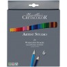 CRETACOLOR 281 24 - Set de 24 Crayons Aquarellables - Etui Carton