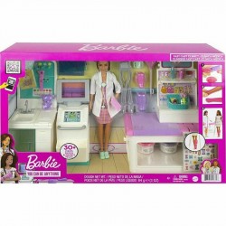 Mattel - Barbie - La clinique de Barbie avec poupée
