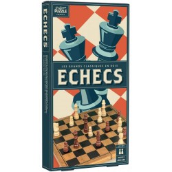 ECHECS Bois Vintage