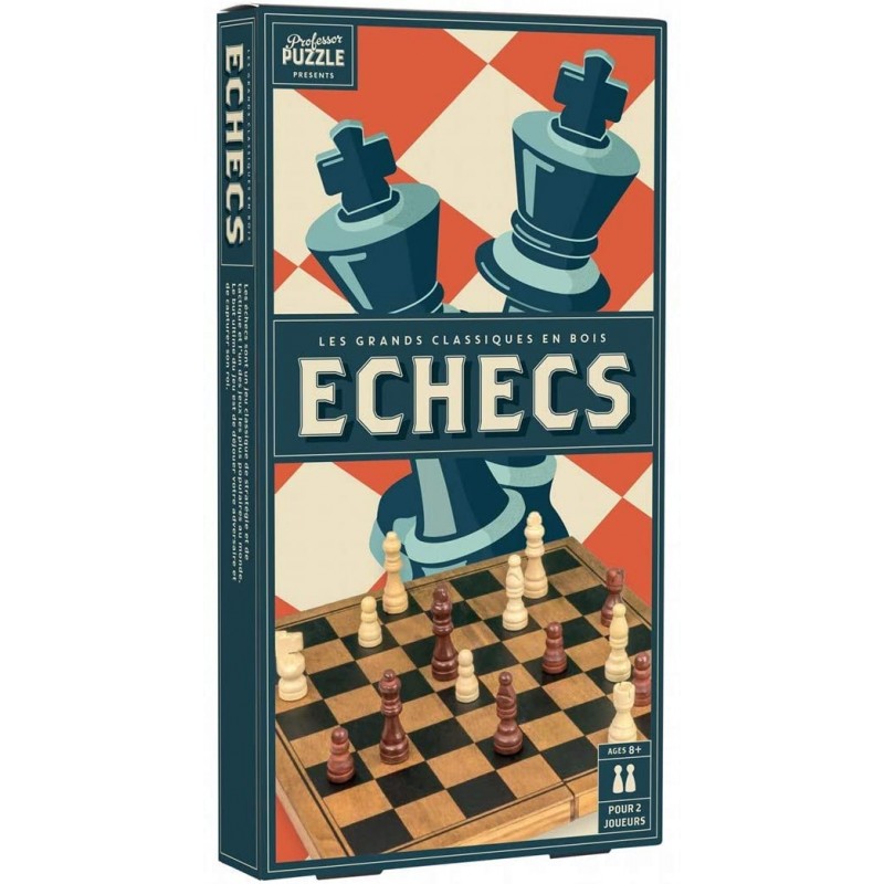 Piatnik - Jeu de société - Jeu d'échecs en bois vintage