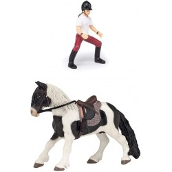 Papo - Figurine - 52004 - Chevaux, poulains et poneys - Jeune cavalière