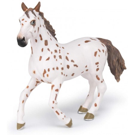 Papo - Figurine - 51509 - Chevaux, poulains et poneys - Jument appaloosa brune