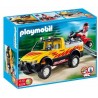 Playmobil - 4228 - Pick-up et quad de course rouge
