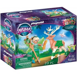 Playmobil - 70806 - Ayuma - Forest Fairy avec animal préféré