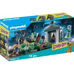 Playmobil - 70362 - Scooby-Doo ! - Histoires au cimetière