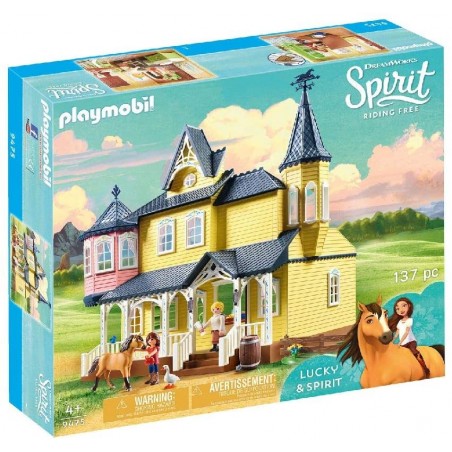Playmobil - 9475 - Spirit - Maison de Lucky