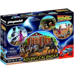 Playmobil - 70576 - Calendrier de l'avent - Cal Avent Back to the Future Part III