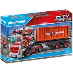 Playmobil - 70771 - Le cargo - Camion de transport