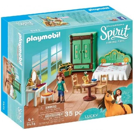 Playmobil - 9476 - Spirit - Chambre de Lucky