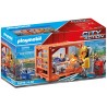 Playmobil - 70774 - Le cargo - Ouvrier et conteneur
