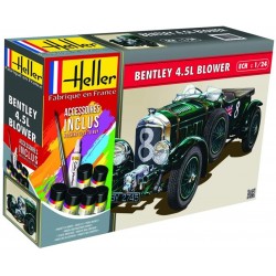 Heller - Maquette - Voiture - Starter Kit - Bentley 4.5L Blower
