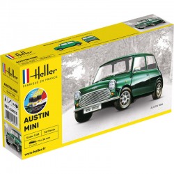 Heller - Maquette - Voiture - Starter Kit - Austin Mini