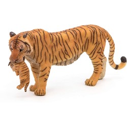 Papo - Figurine - 50118 - La vie sauvage - Tigresse et son bébé