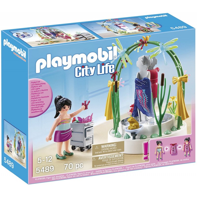 Playmobil - 5489 - City Life - Styliste avec podium lumineux