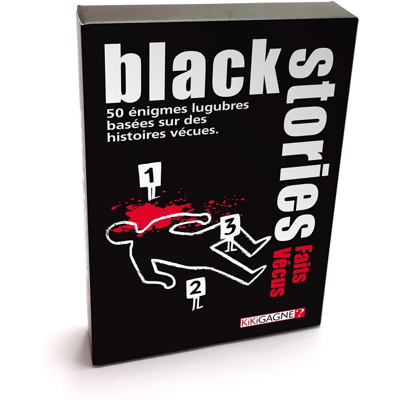 Iello - Jeu de société - Black Stories - Faits Vécus