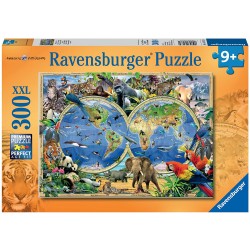 Ravensburger - Puzzle 300 pièces XXL - Le monde sauvage