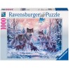 Ravensburger - Puzzle 1000 pièces - Loups arctiques