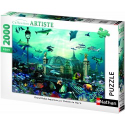 Nathan - Puzzle 2000 pièces - Grand Palais aquarium