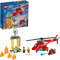 Lego - 60281 - City - L'hélicoptère de secours des pompiers