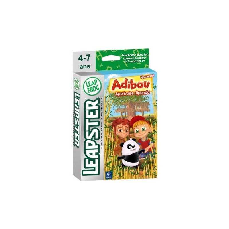 LeapFrog - LEAPSTER - Jeu : Adibou - Apprivoise Tipanda