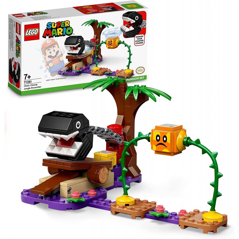 Lego - 71381 - Super Mario - Set d'extension La rencontre de Champ dans la jungle