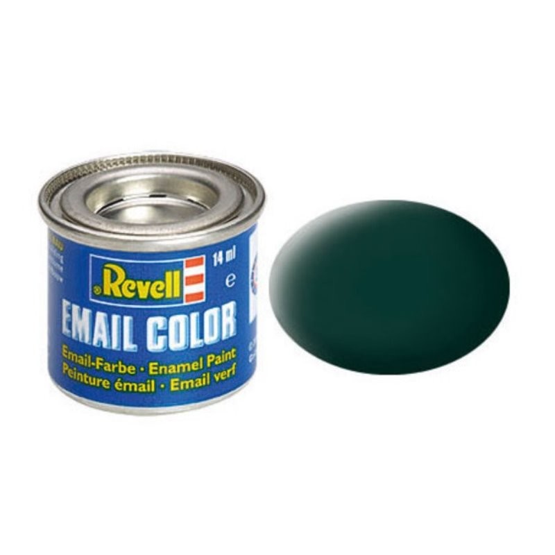 Revell - 32140 - Peinture email - Noir-vert mat
