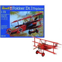 Revell - 4116 - Maquette - Fokker Dr. 1 Triplan - Echelle 1:72