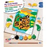 OZ - Loisirs créatifs - Peinture par numéro - Juniors - Tifou le tigre
