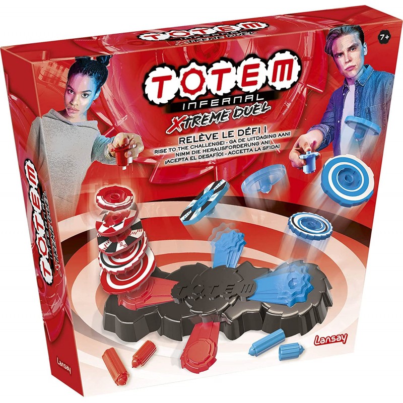 TOTEM INFERNAL Toupie Xtreme Duel - Lansay 59870