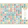 Djeco - DJ09078 - Stickers des petits - Gommettes alphabet