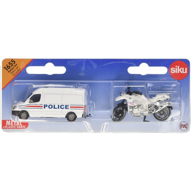 Siku - 1655 - Véhicule miniature - Set de police