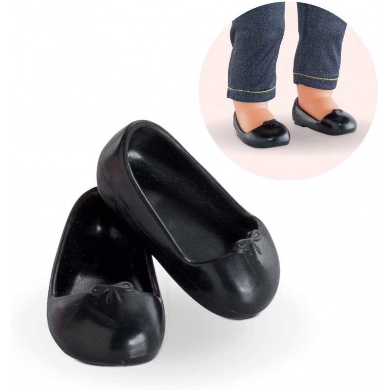 Corolle - Vêtement de poupée - Ballerines noires - 36 cm