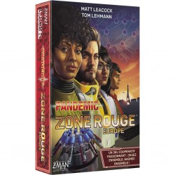 Asmodee - Jeu de société - Pandemic Zone Rouge