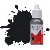 Humbrol - Peinture acrylique - Noir brillant H21 - 14 ml