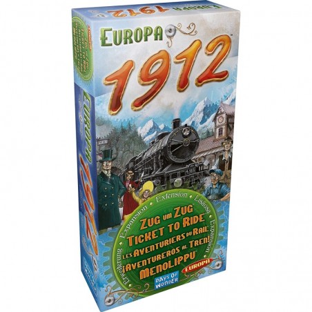 Asmodee - Jeu de société - Les Aventuriers du rail - Extension Inde et Suisse