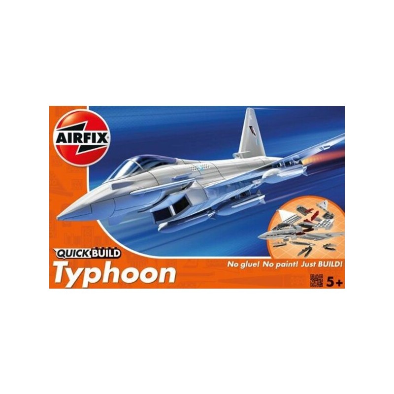 Airfix - Maquette d'avion - Quick Build - Eurofighter Typhoon
