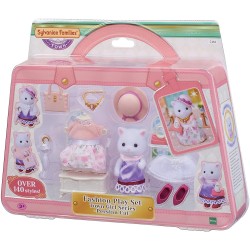 Sylvanian Families - 5461 - La valisette de mode et grande s?ur chat persan