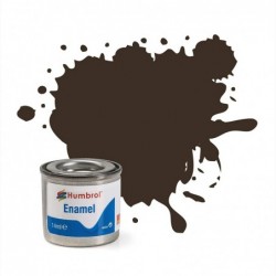 Humbrol - Enamel H10 - Peinture - Brun armée brillant - 14 ml