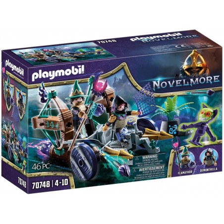 Playmobil - 70748 - Novelmore - Véhicule catapulte