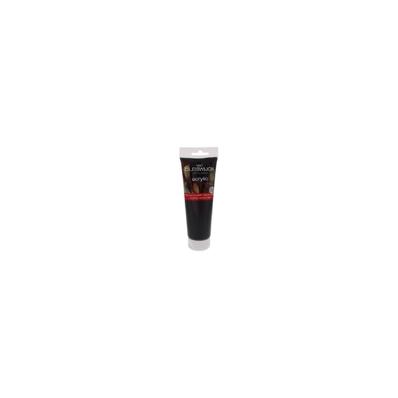 Tube de peinture acrylique - Noir - 250 ml