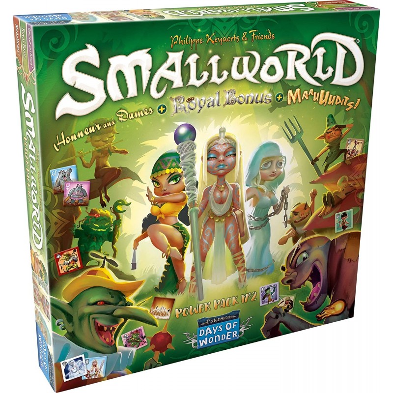 Asmodee - Jeu de société - Small World - Extension Power Pack